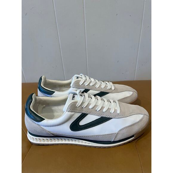 Tretorn Rawlins Sneaker Classic Tennis Shoe Athletic Sporty White Size Womens 10 - Picture 3 of 9